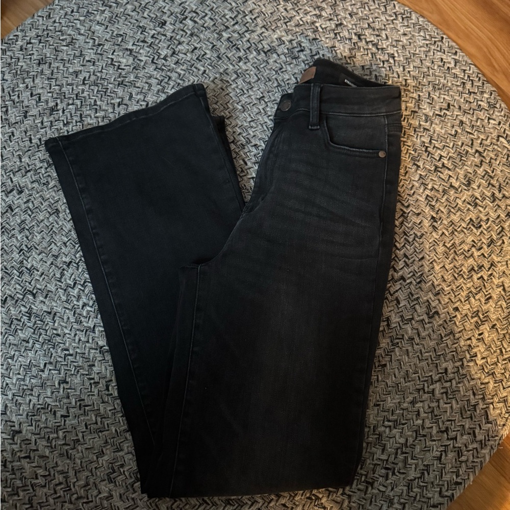 Judy Blue Dark Gray Women's Straight Leg Jeans - Picture 6 of 6